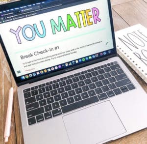 You Matter Google Form for back to school survey classroom management strategies