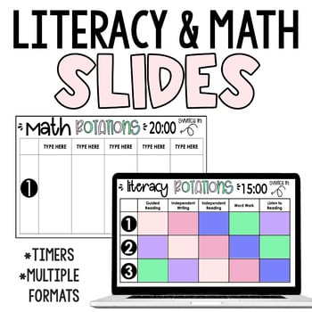 guided reading rotation slides