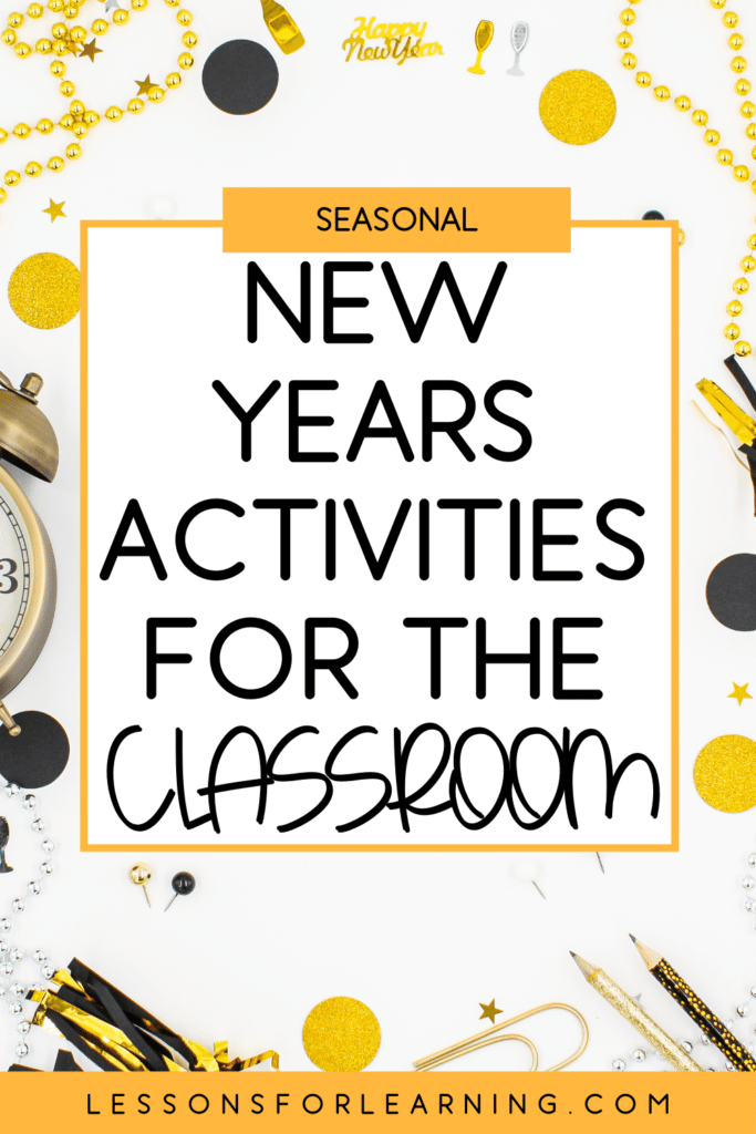 new years activities for the classroom