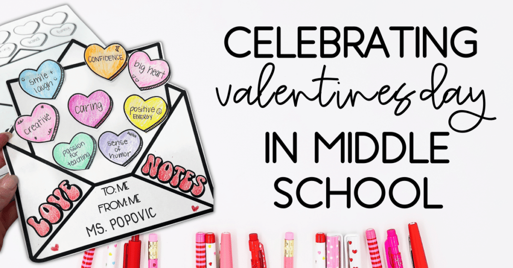 valentines day in middle school self love blog image
