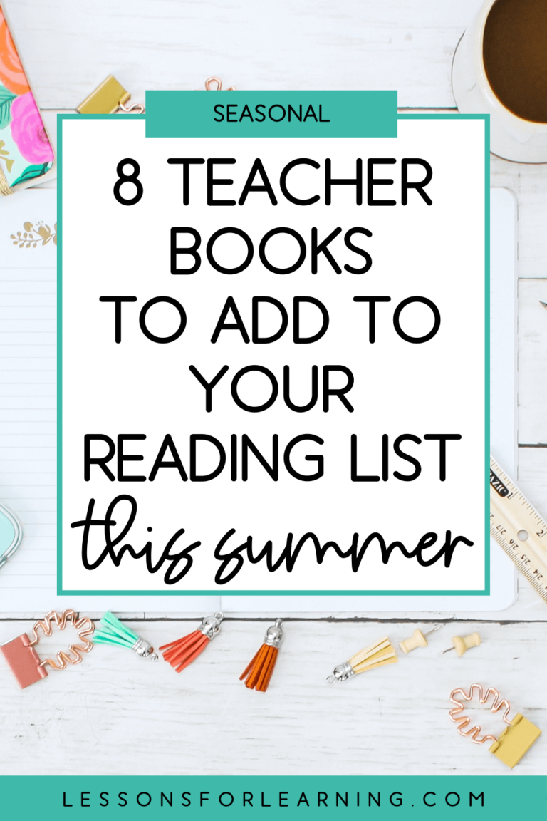 8 teacher books to add to your list this summer decorative pin image