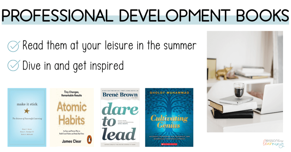 teacher books to add to your reading list this summer examples of covers like atomic habits